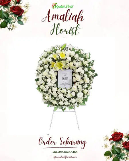 Krans Bunga Duka Tarup